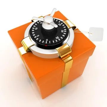 Safe - gift safe - gift Copyright: xZoonar.com/SergiixSvyerchkovx 5962191  Stock Photos