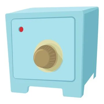 Safe icon, cartoon style 스톡 일러스트