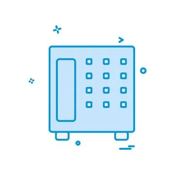 Safe icon design vector イラスト素材