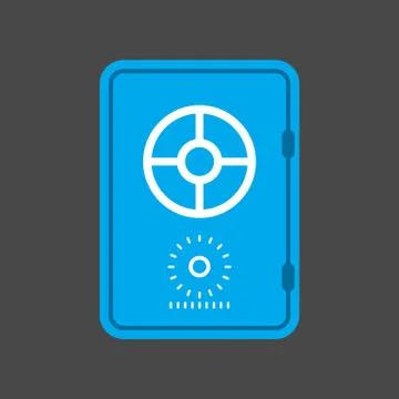 Safe icon. Stock Illustration