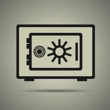 Safe icon Stock Illustration