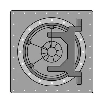 Safe Icon Stock Illustration