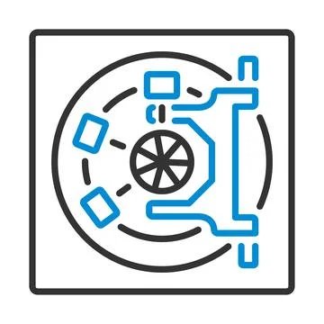 Safe Icon Illustrazione stock