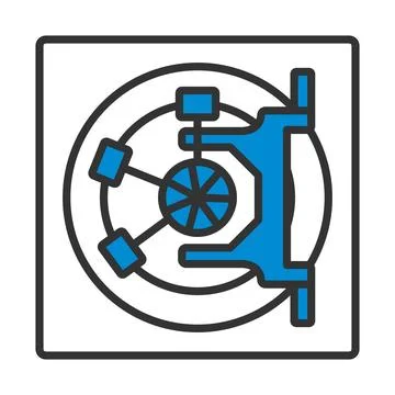 Safe Icon Stock Illustration