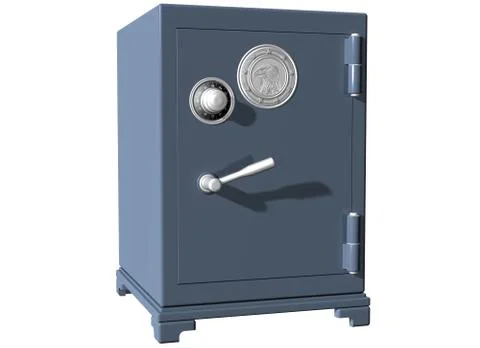 Safe Stock Illustration