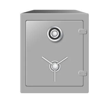 Safe Stock Illustration