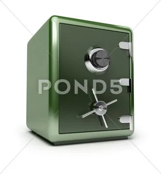 Safe Stock Illustration