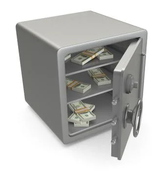 Safe Stock Illustration