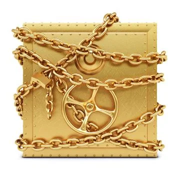 Safe Stock Illustration