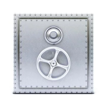 Safe Stock Illustration