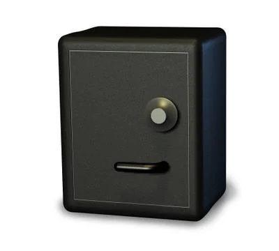 Safe Stock Illustration