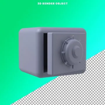 Safe Stock Illustration