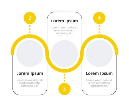 Safe internet browsing infographic template Stock Illustration