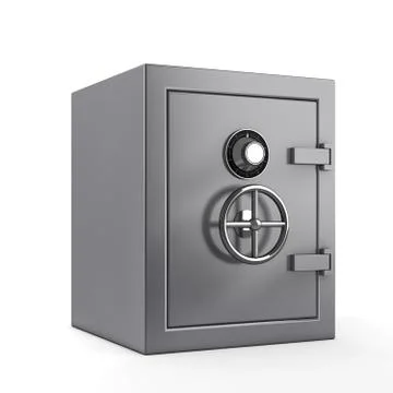 Safe isolated Ilustración de archivo