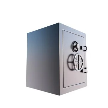 Safe isolated on white background Stock Illustration