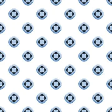 Safe lock mechanism creating security seamless pattern Illustrazione stock
