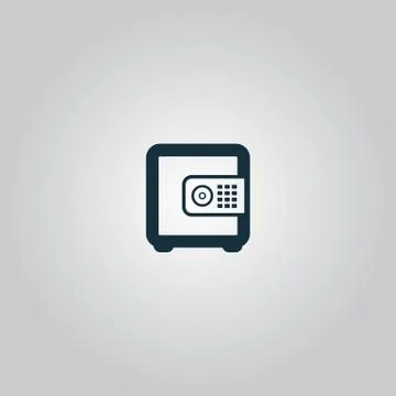 Safe money icon Stock Illustration