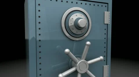 Safe opening Stockbeeldmateriaal 11320093