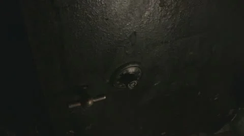 Safe Opening Robbery Handheld Stock-Footage 11427460