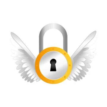 Safe secure padlock icon Stock-Illustration