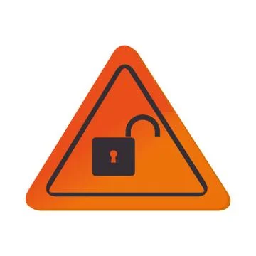 Safe secure padlock icon Stock-Illustration