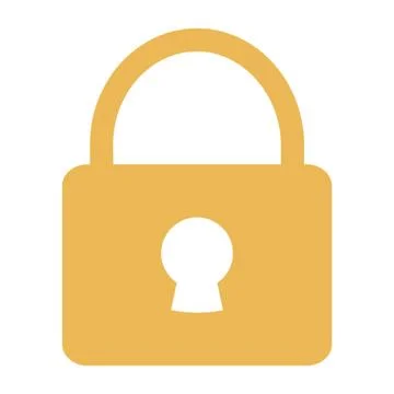 Safe secure padlock icon Stock-Illustration