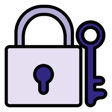 Safe secure padlock icon Stock-Illustration