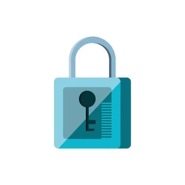 Safe secure padlock icon 스톡 일러스트