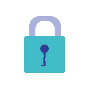 Safe secure padlock icon Stock-Illustration