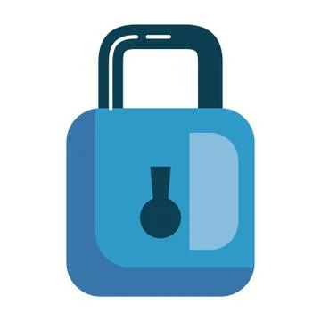 Safe secure padlock icon Stock-Illustration