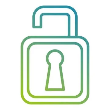 Safe secure padlock icon Stock-Illustration