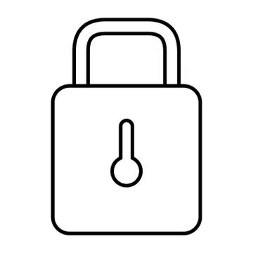 Safe secure padlock icon vector illustration Stock Illustration