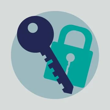 Safe secure padlock icon vector ilustration Stock Illustration