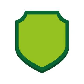 Safe secure shield icon Illustrazione stock