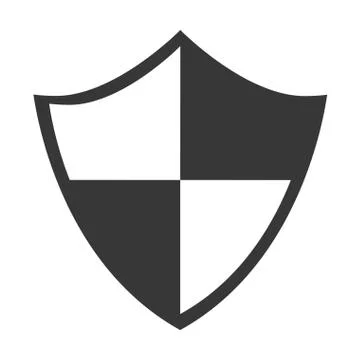 Safe secure shield icon vector illustration Illustrazione stock