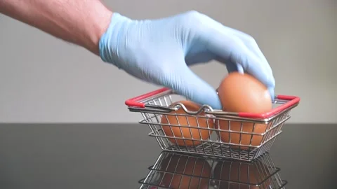 Safe shopping concept. Stock Footage 153420143