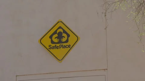 Safe space sign Stock Footage 255805544