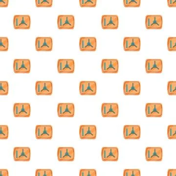 Safe storage box security pattern repeating background Stock Illustration