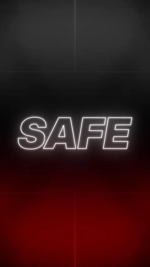 Safe Text 80s Style  Retro Aesthetic Background vertical Stock Footage 326657659