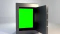 Safe vault closing greenscreen valuable security outro HD Footage
