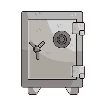Safe Vault illustration Ilustración de archivo