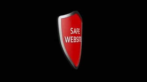 Safe website icon animation Stock Footage 133529812