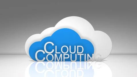 Safe wireless dig data cloud computing network connectivity online storage  Stock Illustration