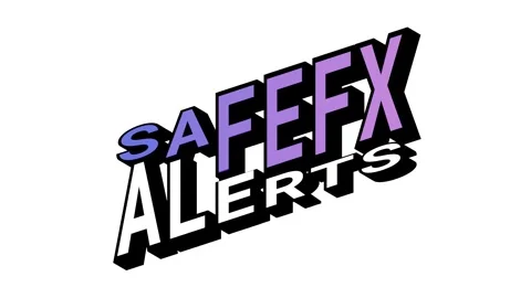 SAFEFX vs ALERTS, 3D Text Animation in Isometric View with Opposite Word Motion Stock Footage 314263902