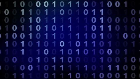 Safeguarding your data center understanding importance of binary code in data Video stock 252750272