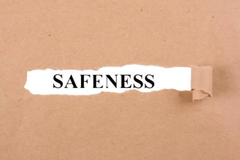 Safeness Foto stock