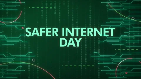 Safer Internet Day. SID. Together for A Better Internet Stock Footage 298187496