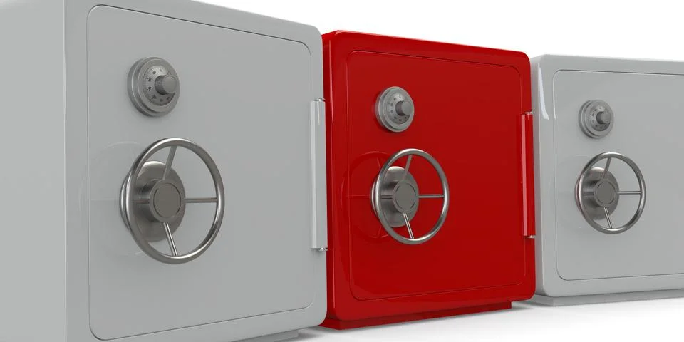 Safes Stock Illustration
