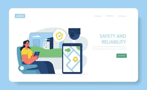 Safety and Reliability concept. Stock Illustration