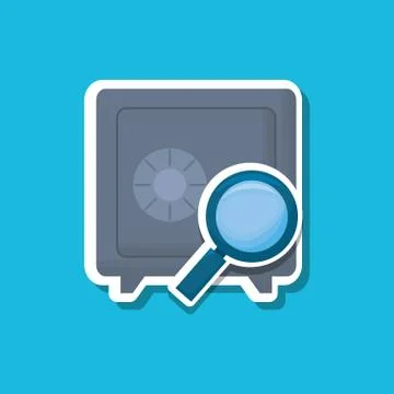 Safety box icon Stock Illustration